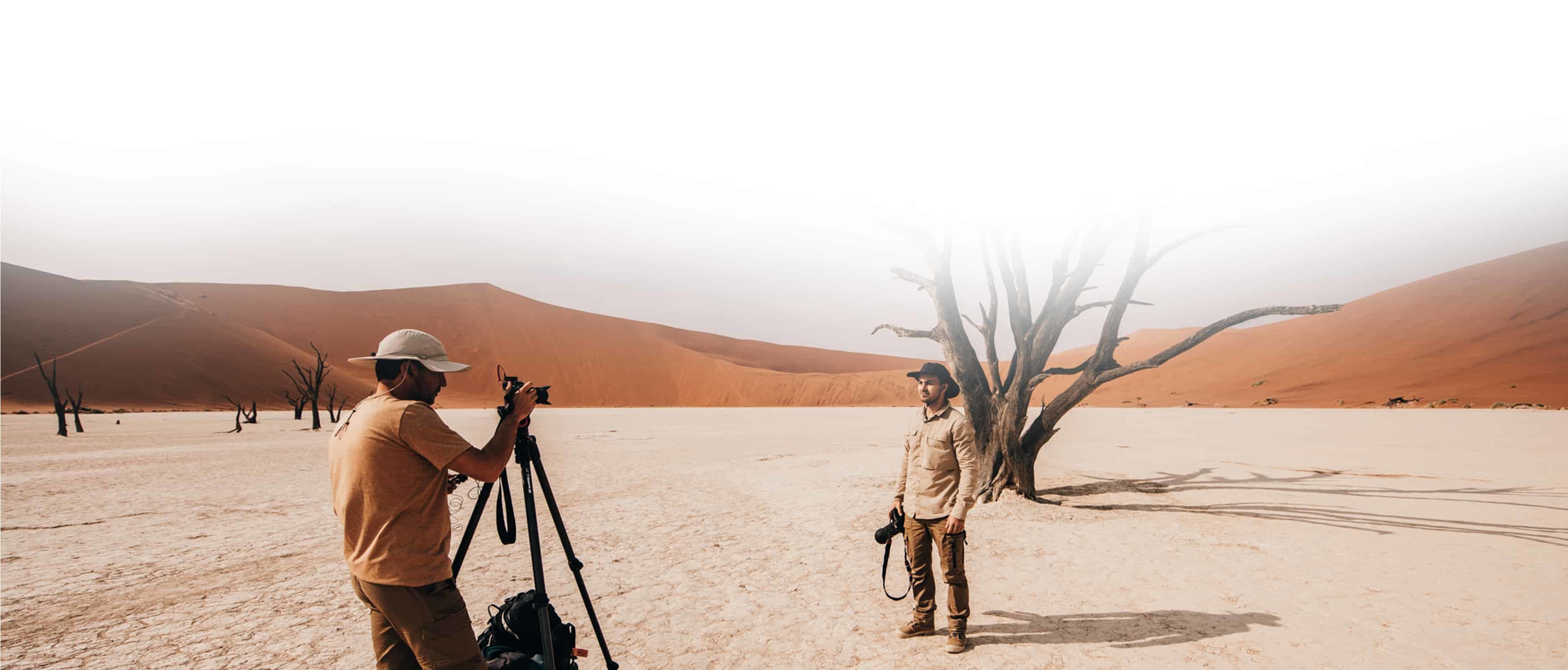Photo Paysage Namibie Tournage Backstage Jcpieri